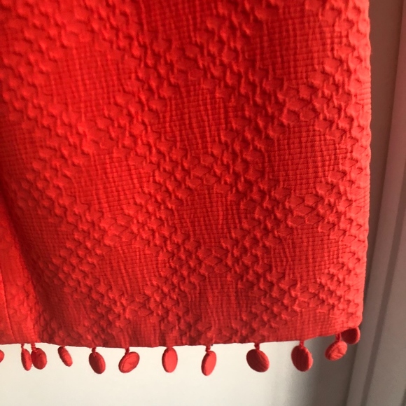 Trina Turk Eyelet Short Sleeve Shift Dress - Picture 4 of 5